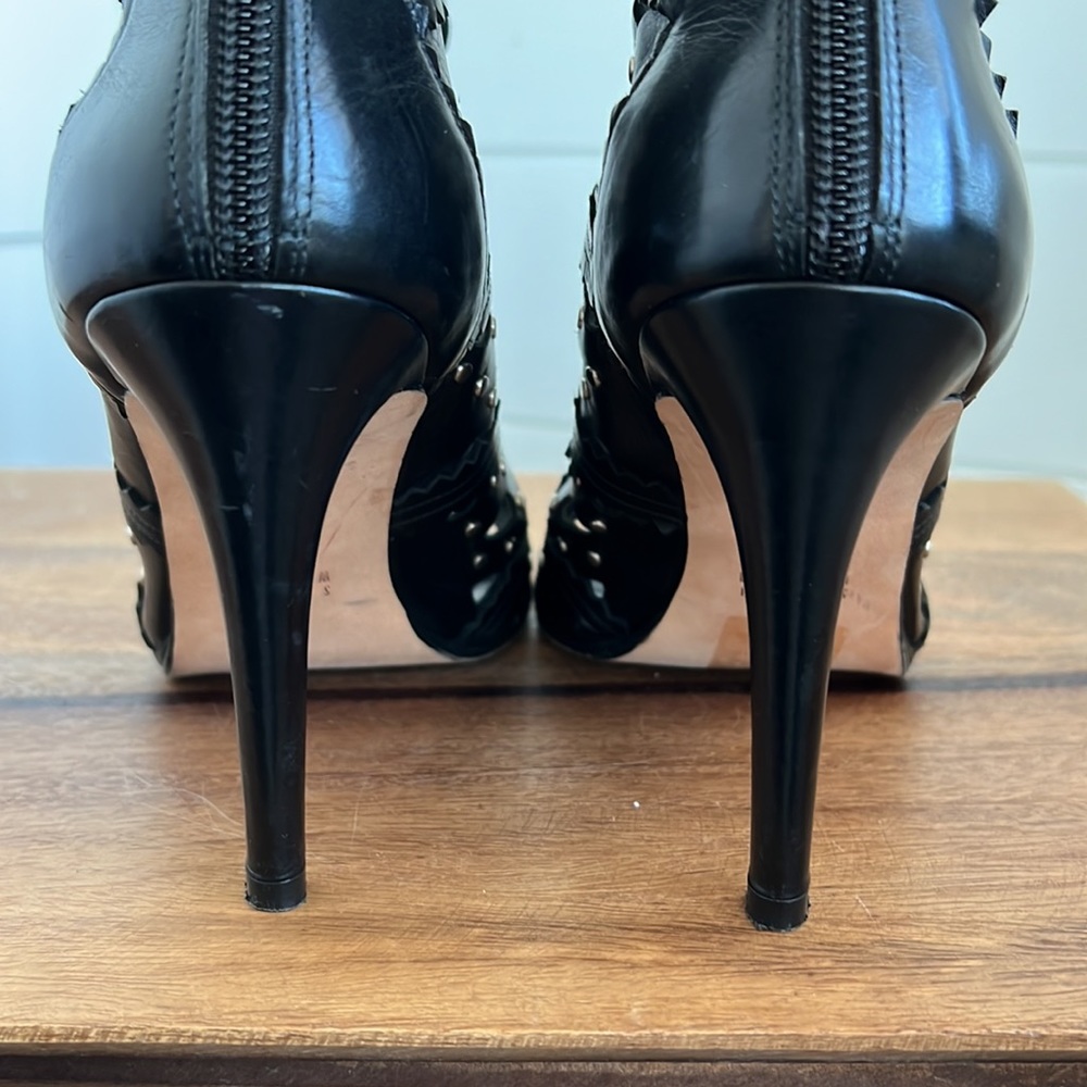 Studded Stuart Weitzman Booties. - Picture 12 of 17